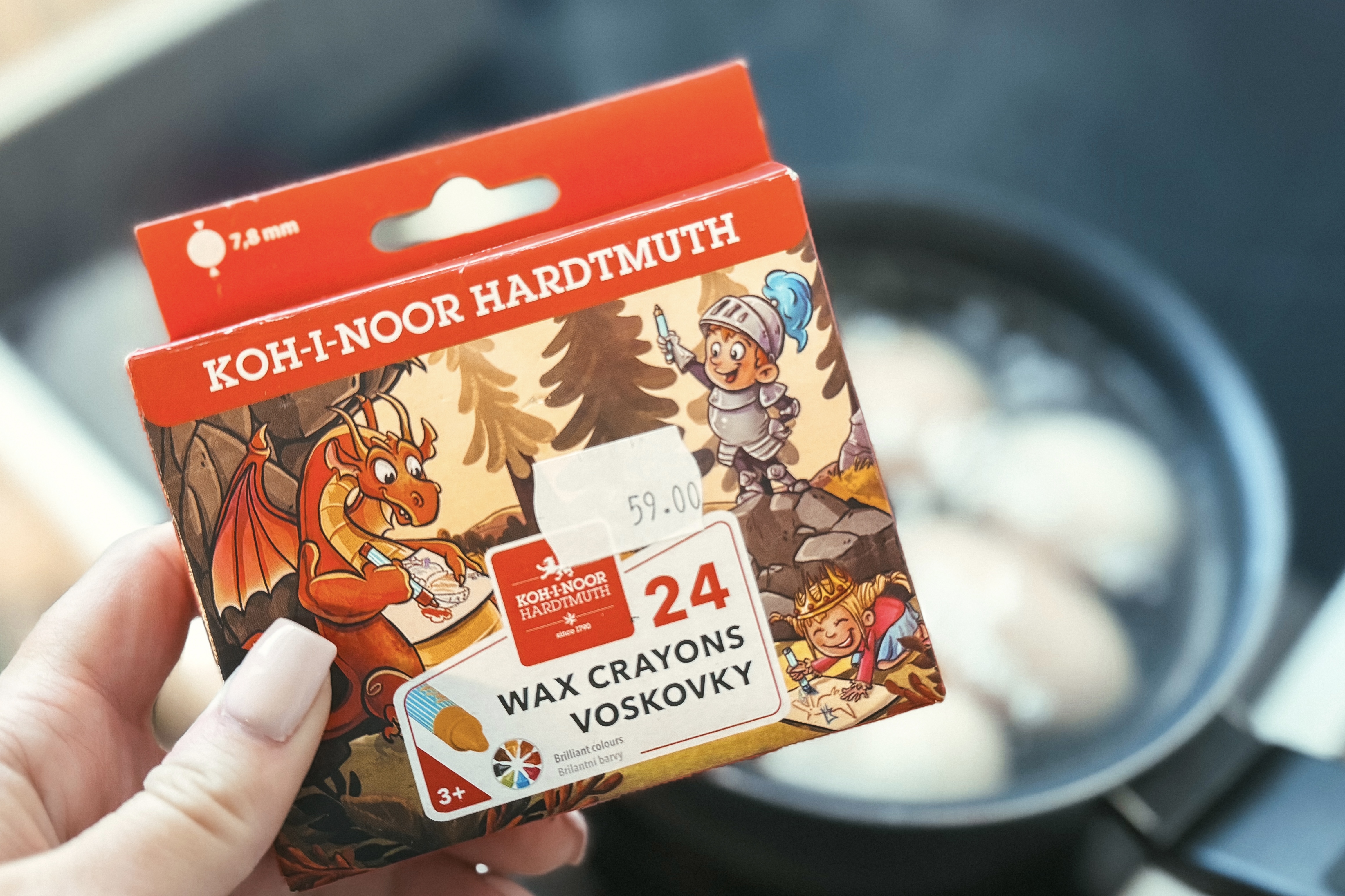 Voskovky vhodné na malování velikonočních vajíček